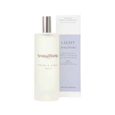 AromaWorks Light Room & Linen Mist Petitgrain & Lavender 100ml